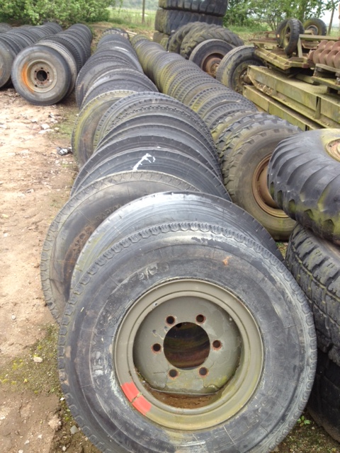 8.25R16 Tyres (CLEARANCE ITEM) - Govsales of mod surplus ex army trucks, ex army land rovers and other military vehicles for sale